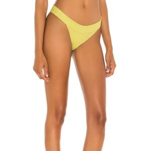 Las o las Revel Ray Elliot Bikini Bottom in Limoncello
